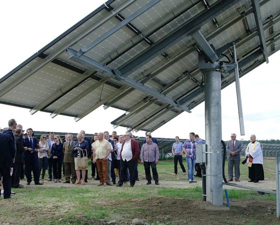Dokonaliśmy otwarcia najnowocześniejszych w Polsce elektrowni słonecznych
