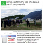 Kompleks farm SIS z prestiżową nagrodą “Ekolaury 2016” Polskiej Izby Ekologii.